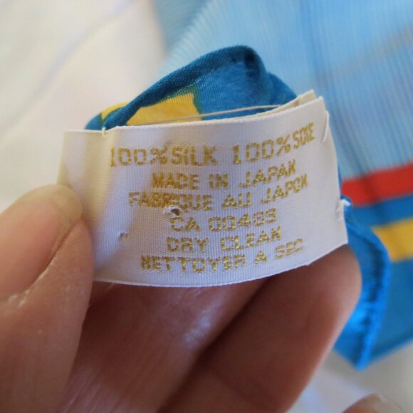 Silk Scarf designed by Elaine Gold - Picture 6 of 14